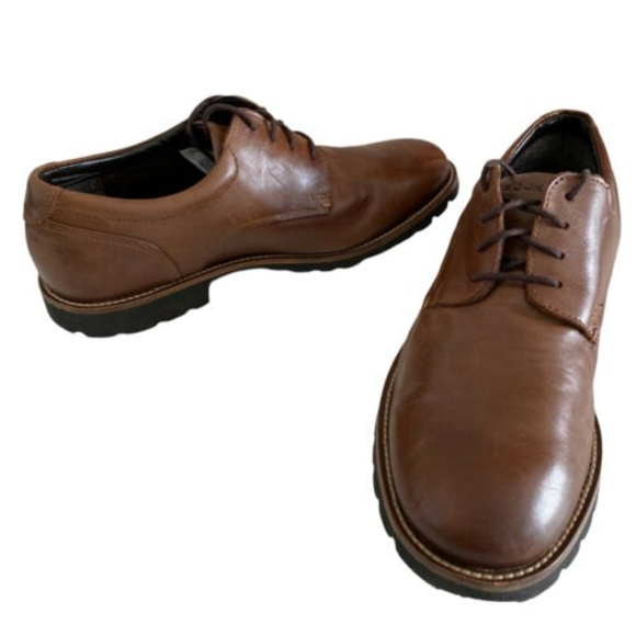 Rockport | Shoes | Rockport Derby Shoes Brown Leather 